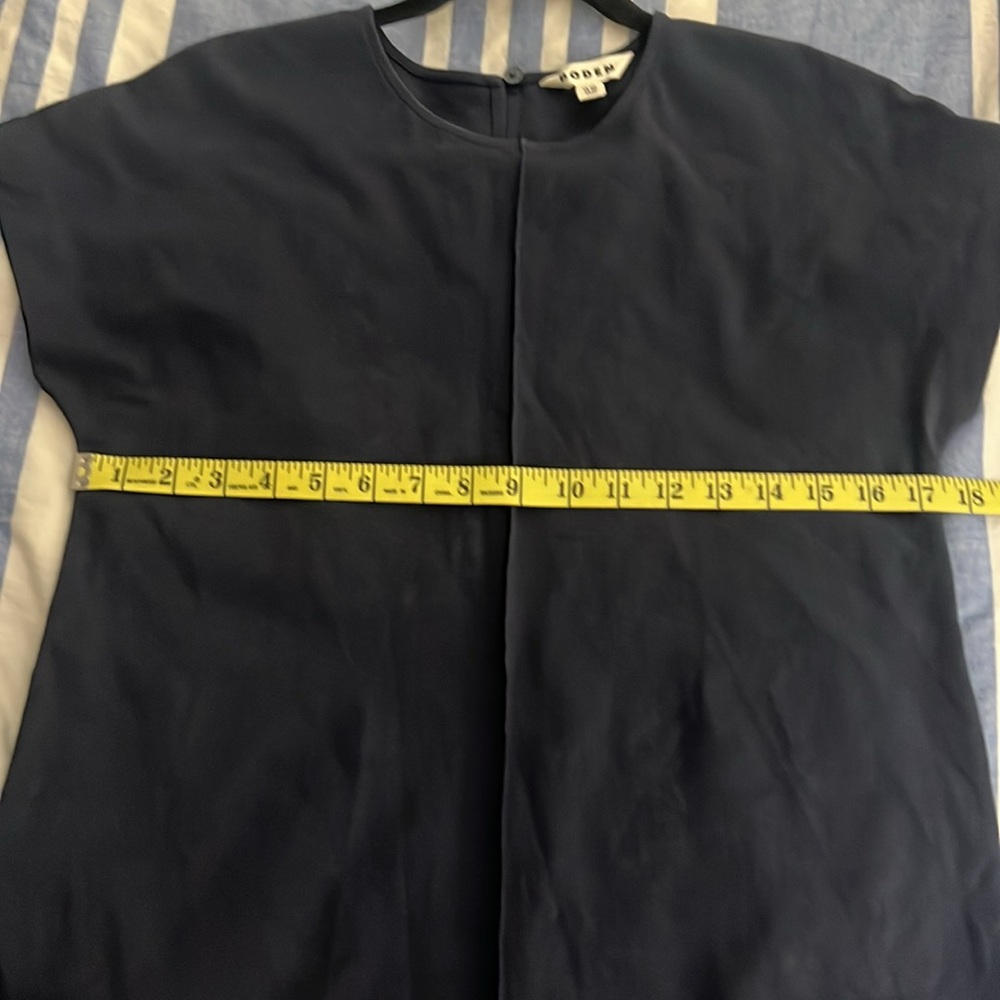 Boden Navy Ponte shift dress size 6